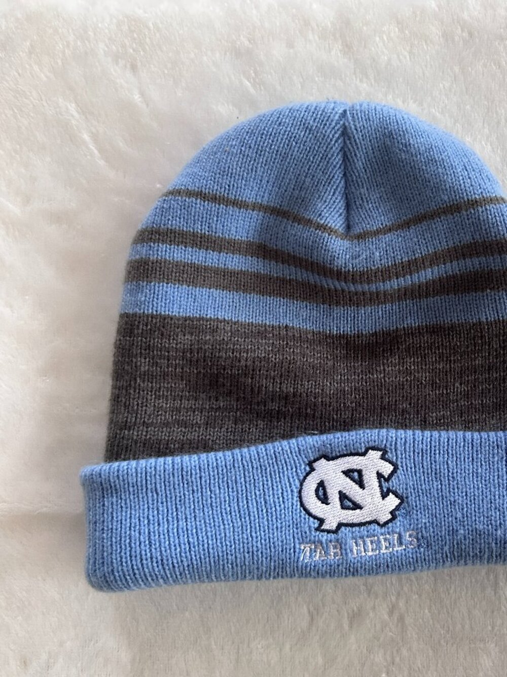 North Carolina Tar Heels Beanie Winter Hat Captivating Blue